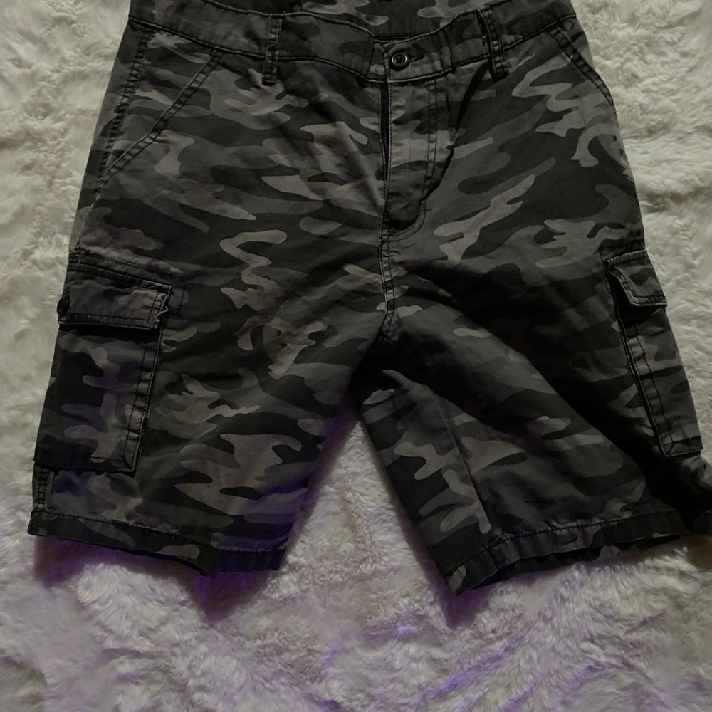 Men's Camouflage Cargo Shorts